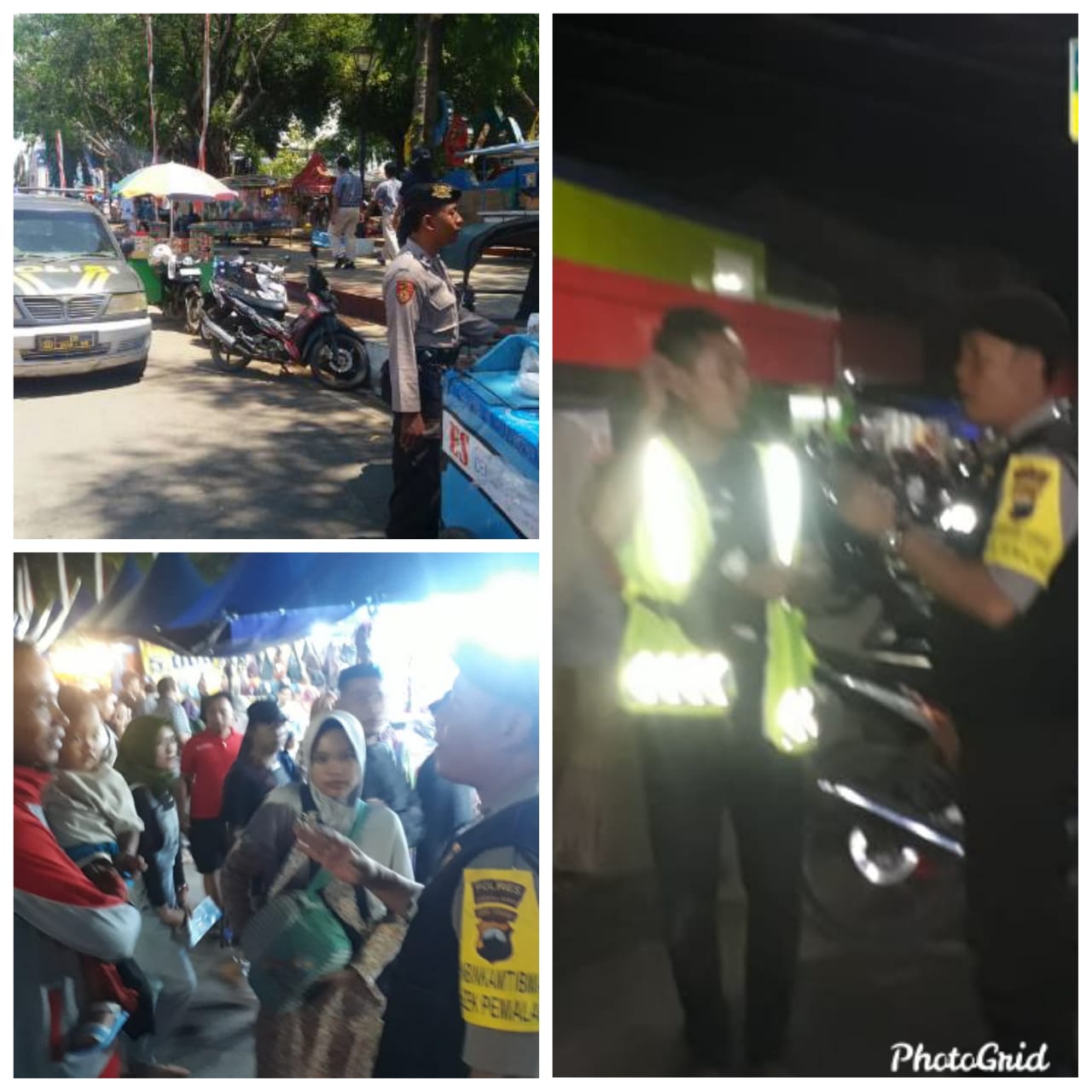 Berikan Rasa Aman, Patroli Polisi Sasar Lokasi pemalang Expo 2020 Berikan Binluh Kepada Pengunjung