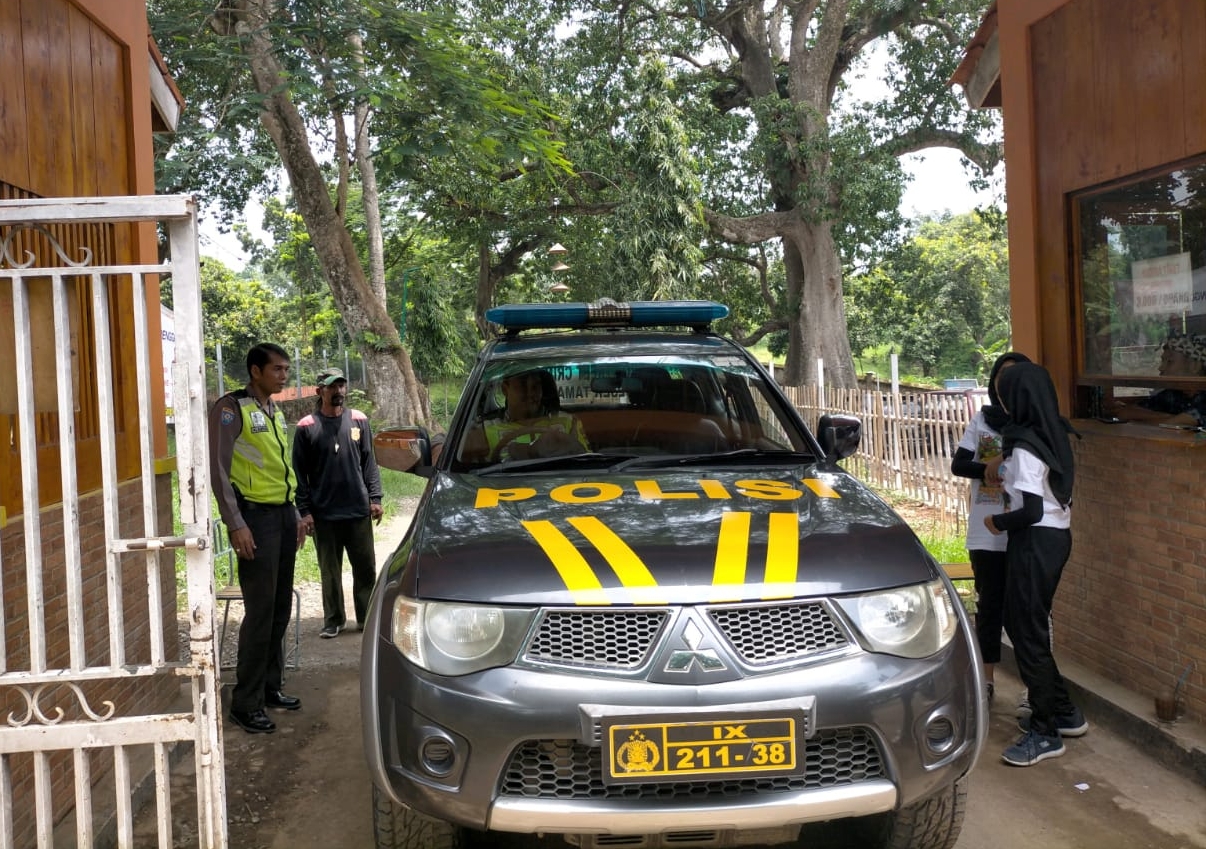 Di Hari Libur Personil Polsek Taman Polres Pemalang Tingkatkan Patroli Ke Obyek Wisata
