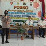 Tim Asistensi Kampung Siaga Candi 2021 Dit Binmas Polda Jateng Kunjungi Posko Siaga Candi Wilayah Taman